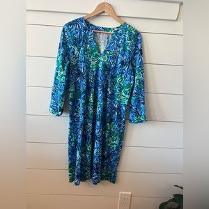 NWT Lily Pulitzer Fairfax 3/4 length sleeve dress size large